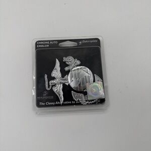 Elektroplate Chrome Auto Emblem Marines The Few The Proud New